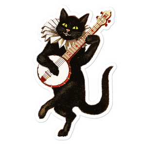 "Adopt Me Please" - Dancing Cat Sticker